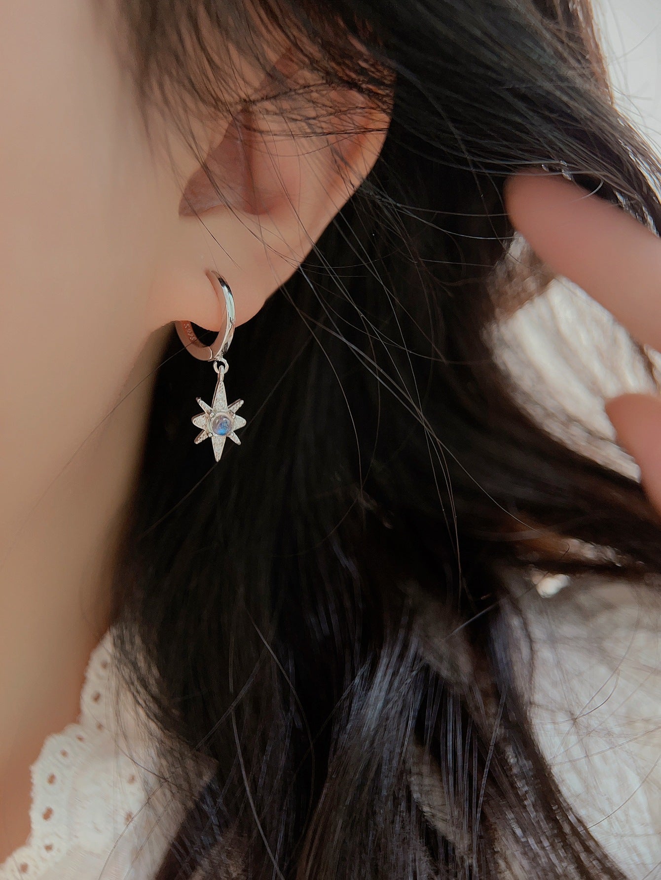 Ainsley Moonstone Earrings