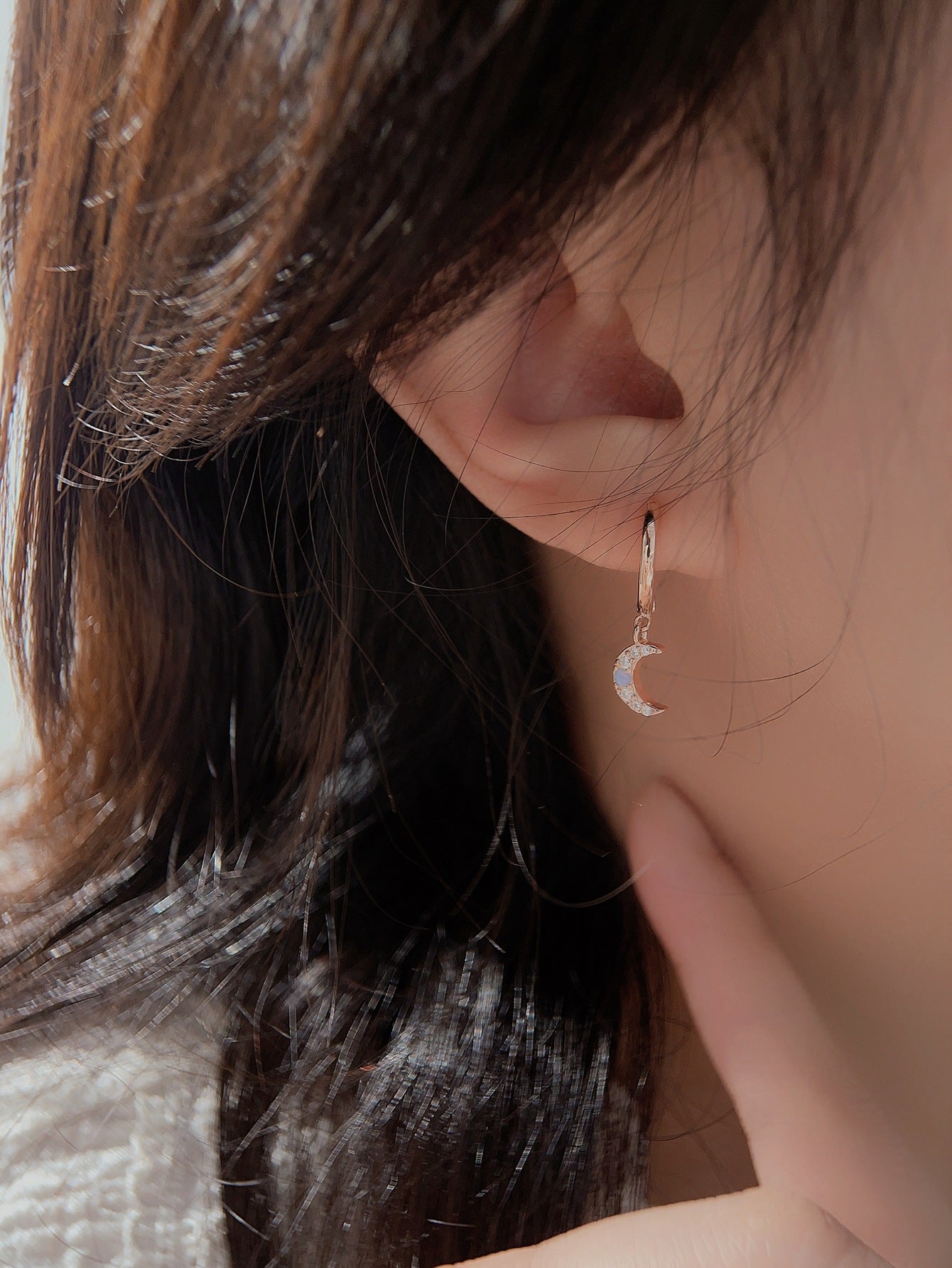 Ainsley Moonstone Earrings