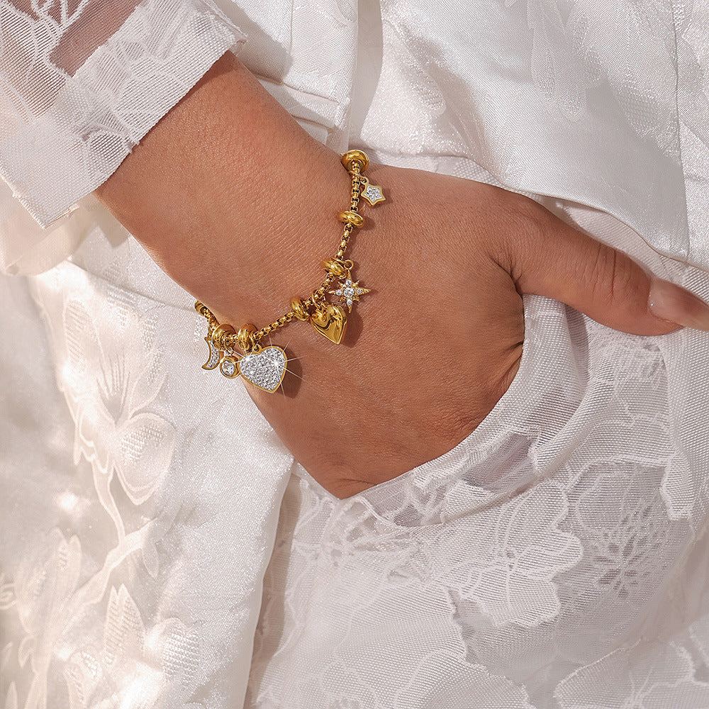 Harper Heart Bracelet