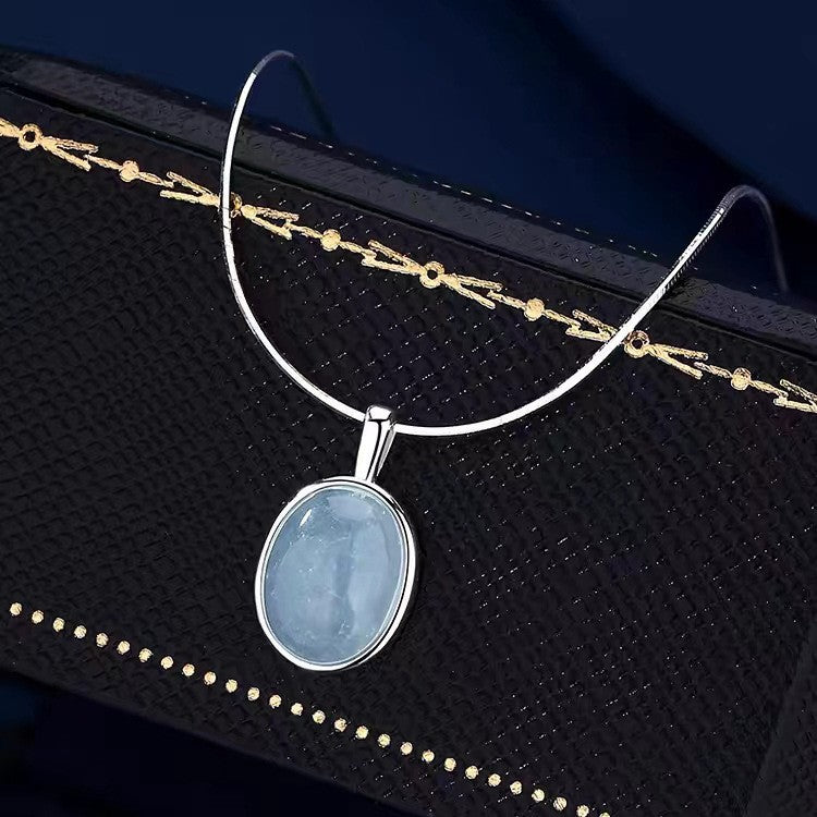 Molly Aquamarine Necklace