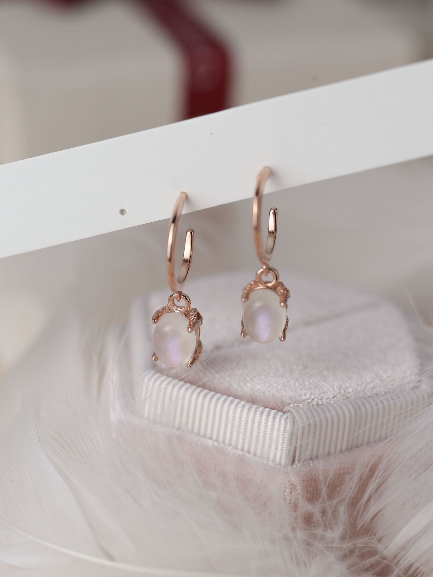 Bettina Moonstone Earring