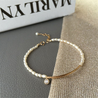 Katrina 14K Gold-filled Pearls Bracelet