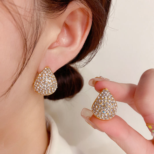 Bree Drop-shaped Diamond Earrings