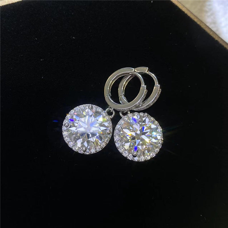 Sophia Moissanite Diamond Earrings