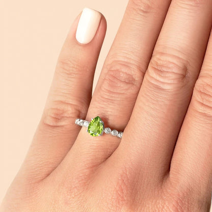 Undine Peridot Ring