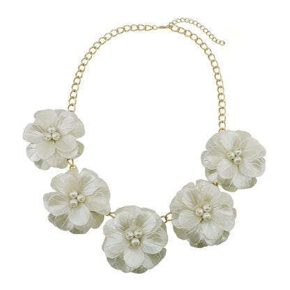 Acrylic Floral Necklace