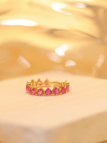 Dottie Rose Quartz Ring