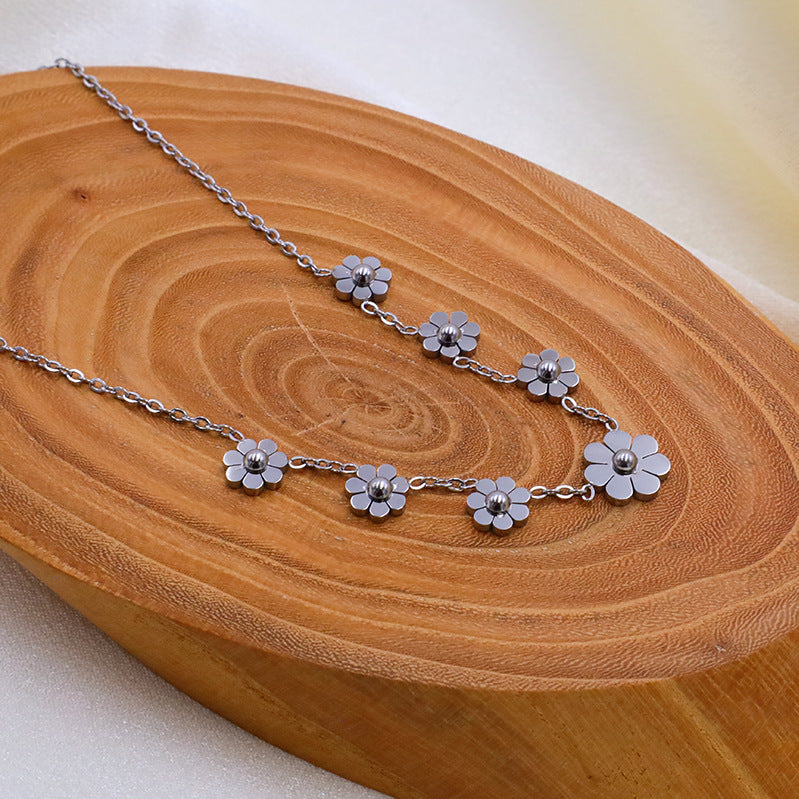 Chrysanthemum Pendant Necklace