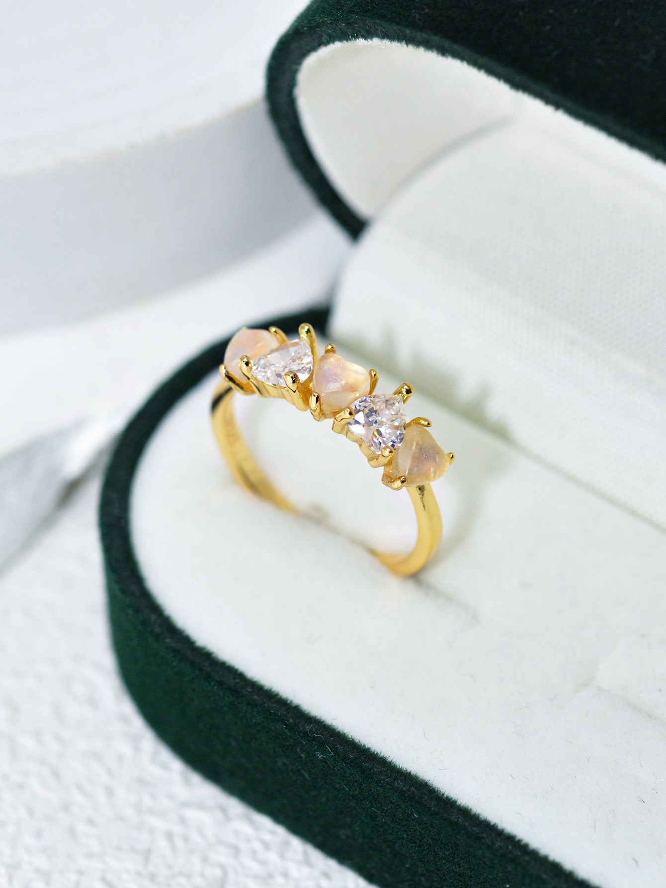 Bess Moonstone Rings