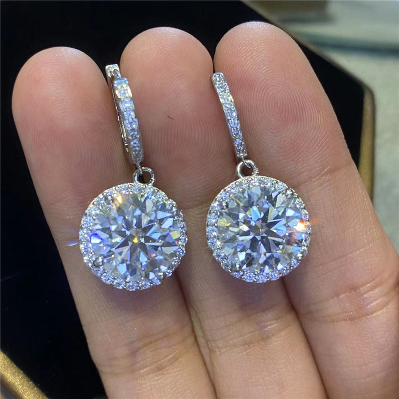 Sophia Moissanite Diamond Earrings