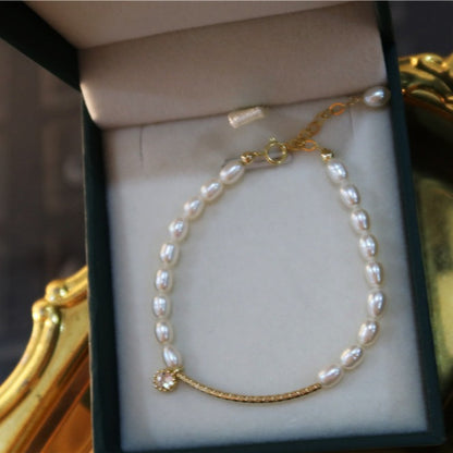 Katrina 14K Gold-filled Pearls Bracelet