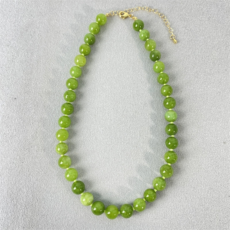 Malika Natural Stone Necklace