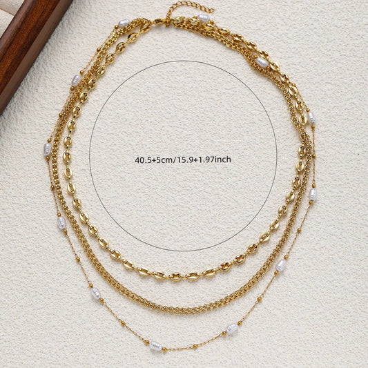 Benette Bohemian Layered Bead Necklace