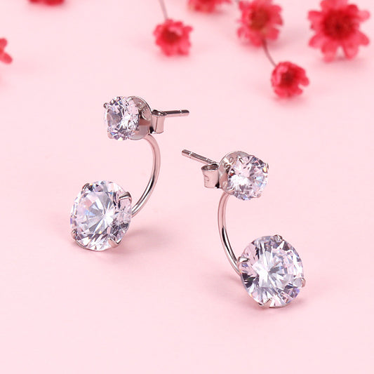 Quinn Zircon Stud Earrings