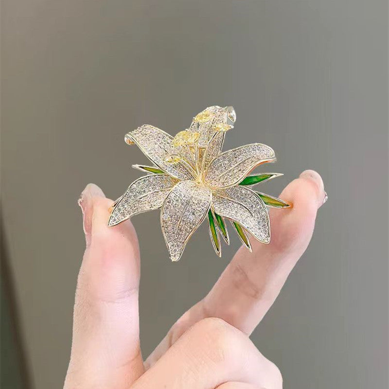 Lily Brooch