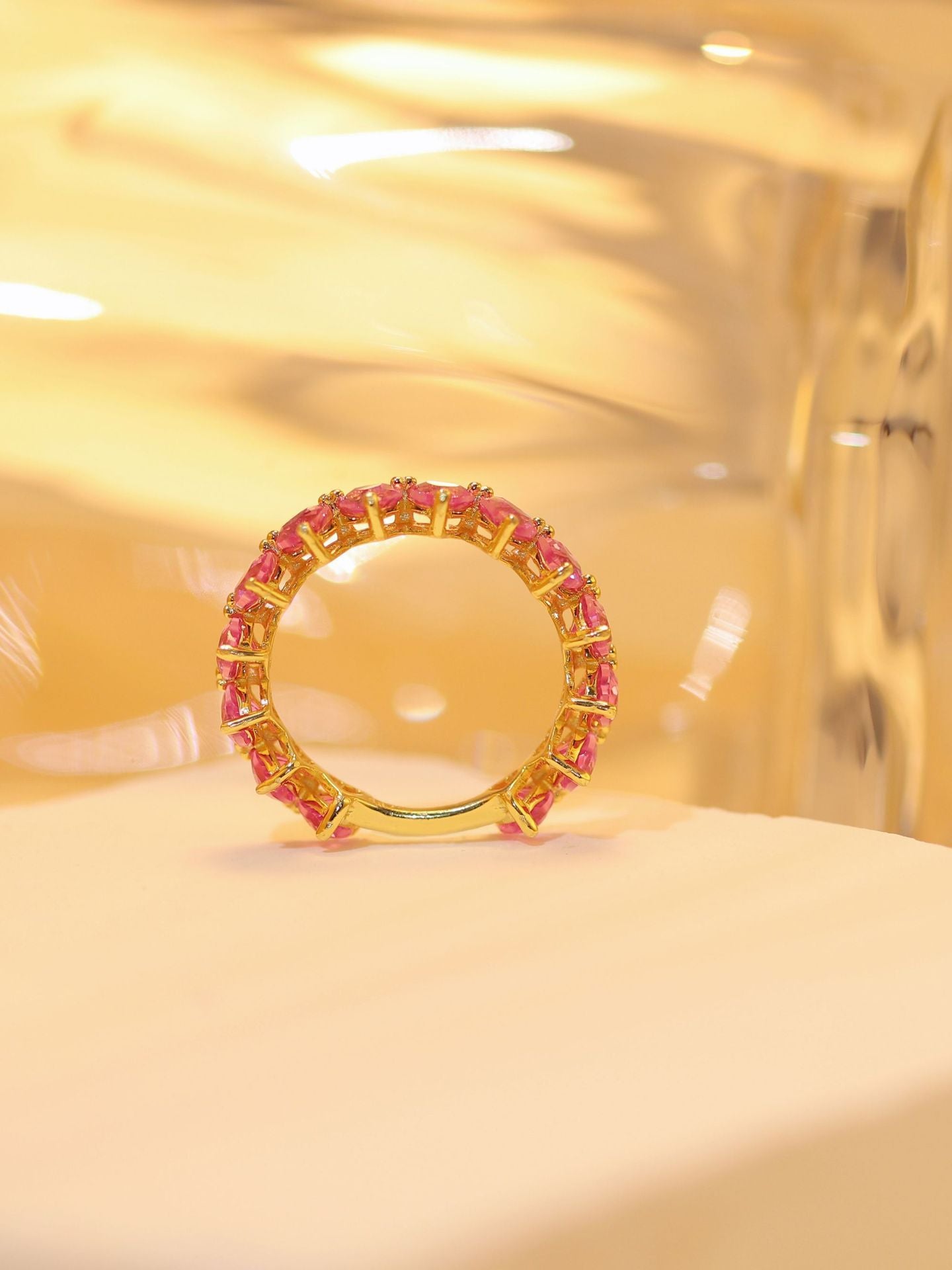 Dottie Rose Quartz Ring