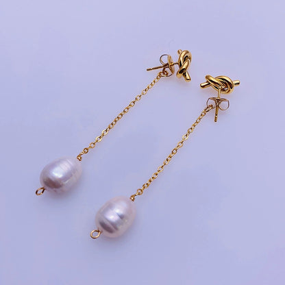 Anastasia Detachable Tassel Pearl Earrings