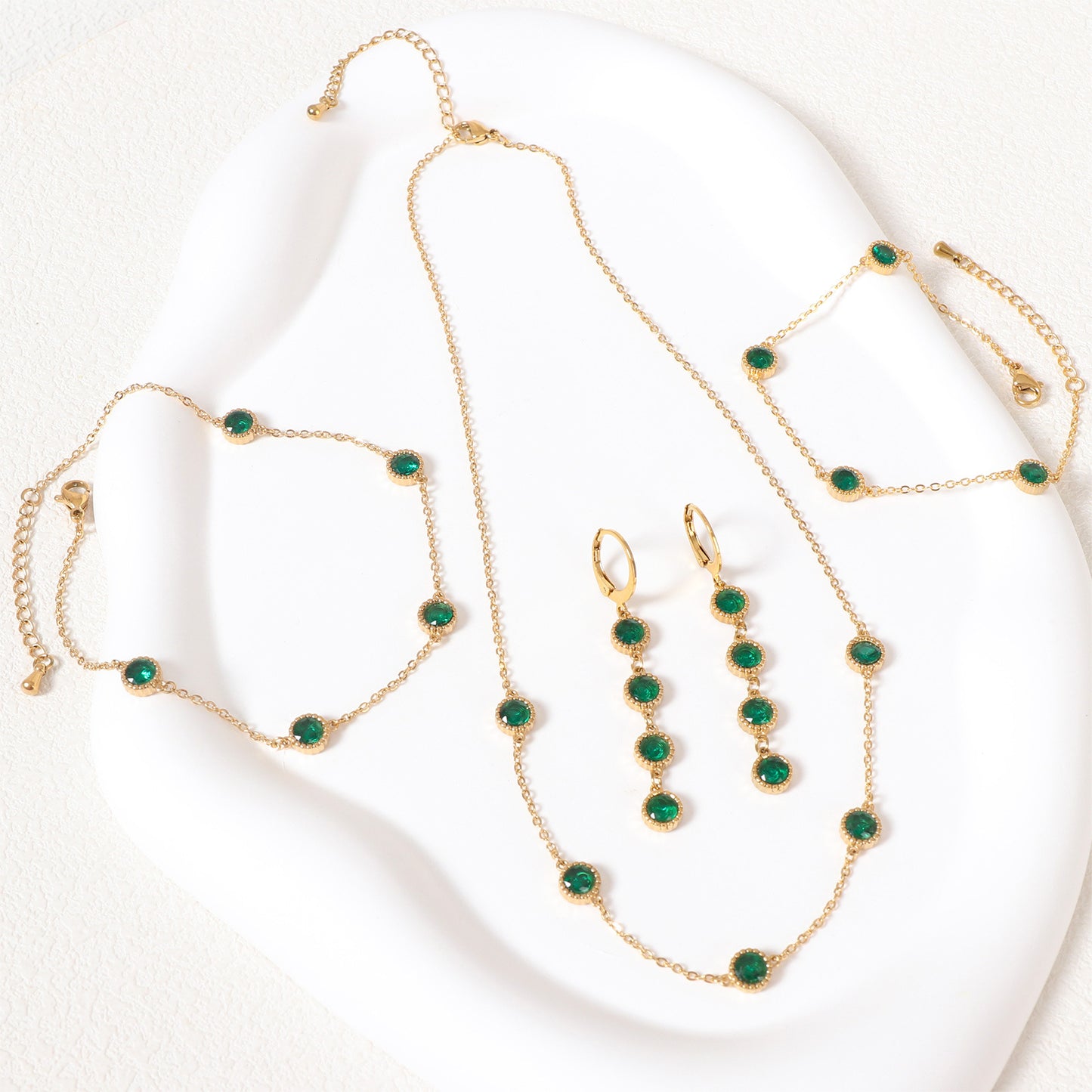 Olympia Multi-Colored Jewelry Set