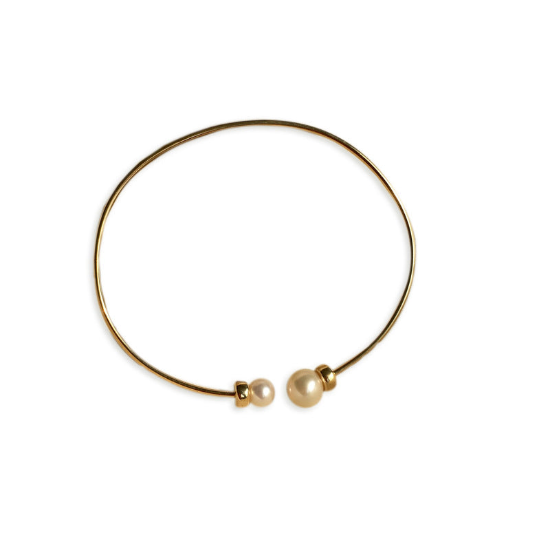 Sophia 14K Gold-Filled Double Pearl Bracelet