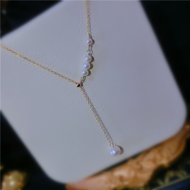 Cinderella 14K Gold-filled Pearls Necklaces