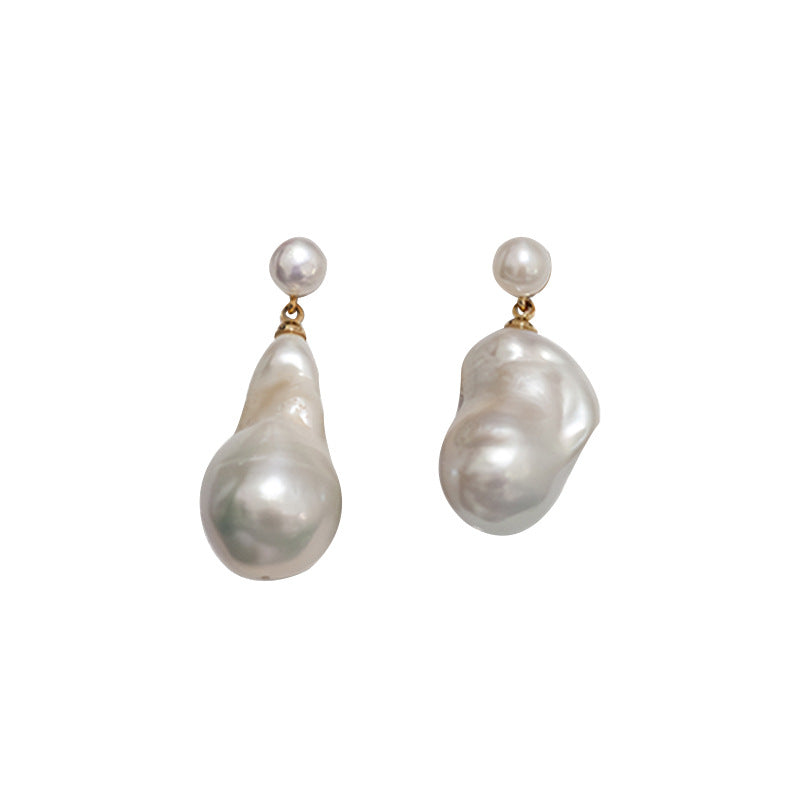 Baroque Irregular Pearl Earrings