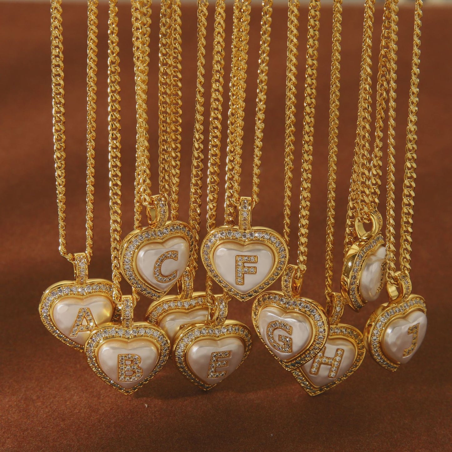 Heart Letter Necklace