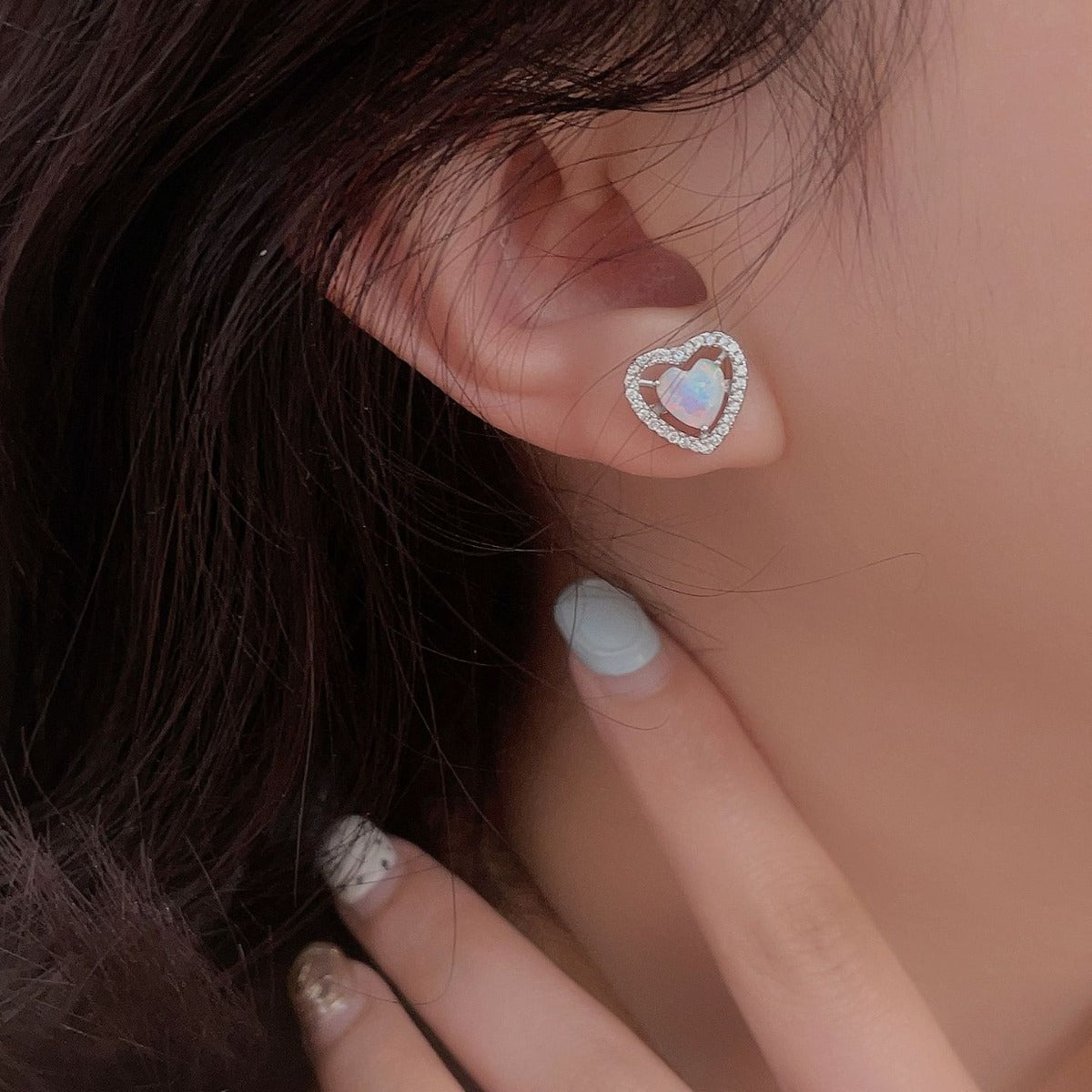 Cora Opal Earrings