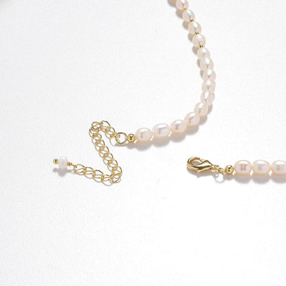 Audrey French Style Pearl Necklace