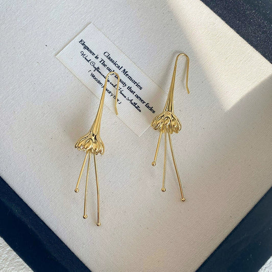 Archie Bluebell Flower Earrings