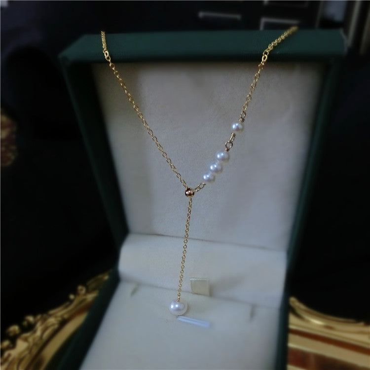 Cinderella 14K Gold-filled Pearls Necklaces