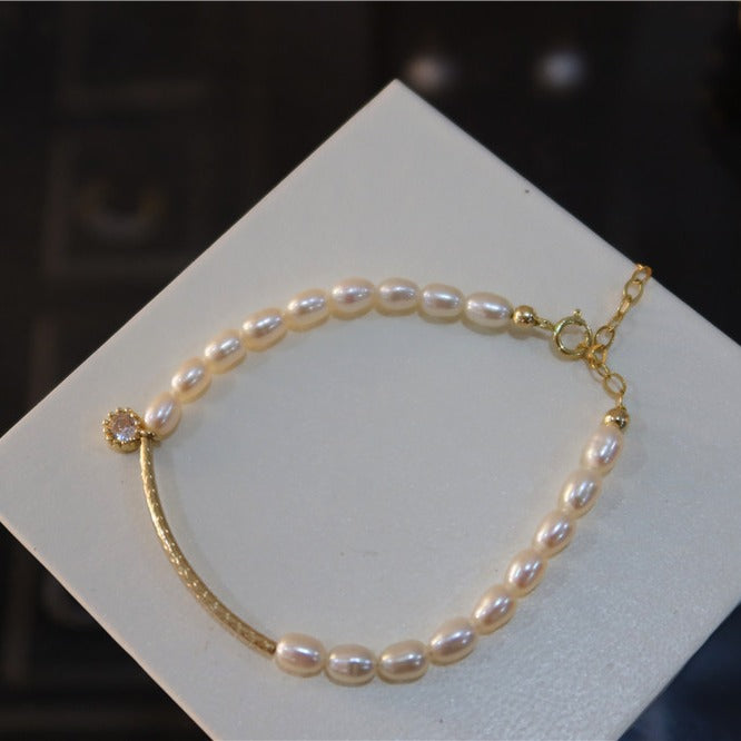 Katrina 14K Gold-filled Pearls Bracelet