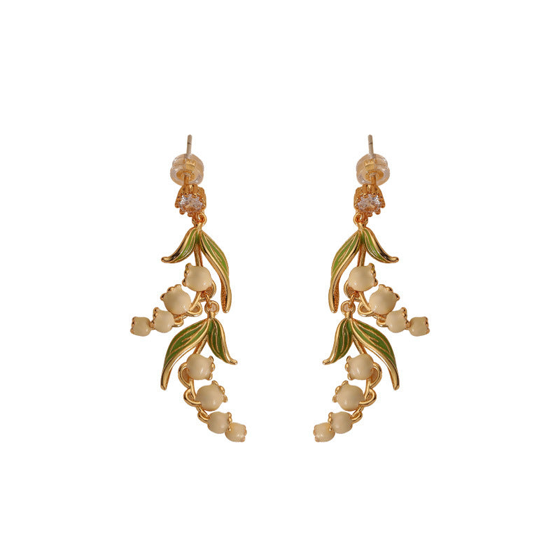 Lily of the Valley Drop Earrings