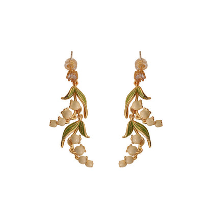 Lily of the Valley Drop Earrings