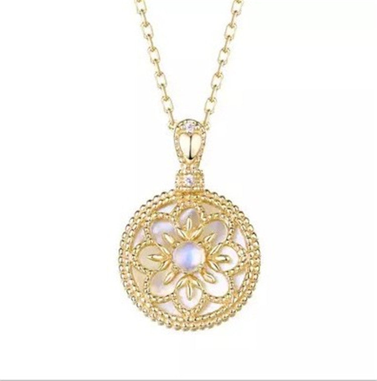 Jasmine 14K Gold-filled  Moonstone Necklace