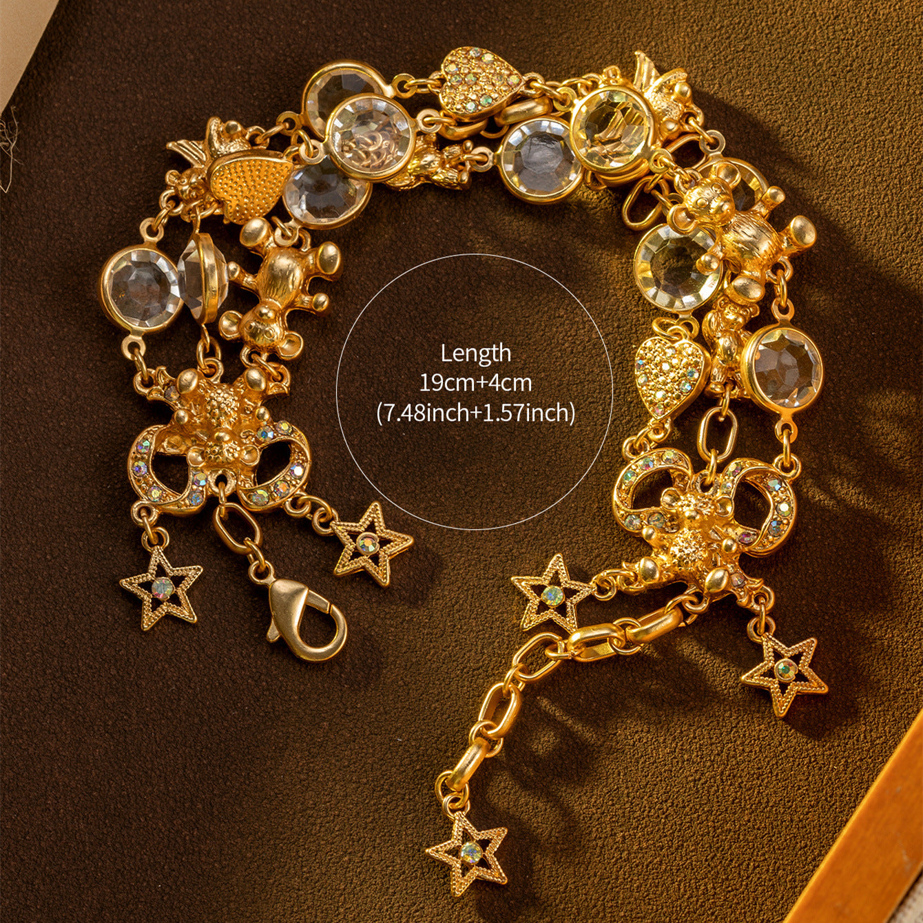 Rubin Multi-Layer Star Bracelet