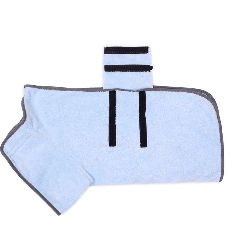 Pet Bathrobe Clothes Bath Towel