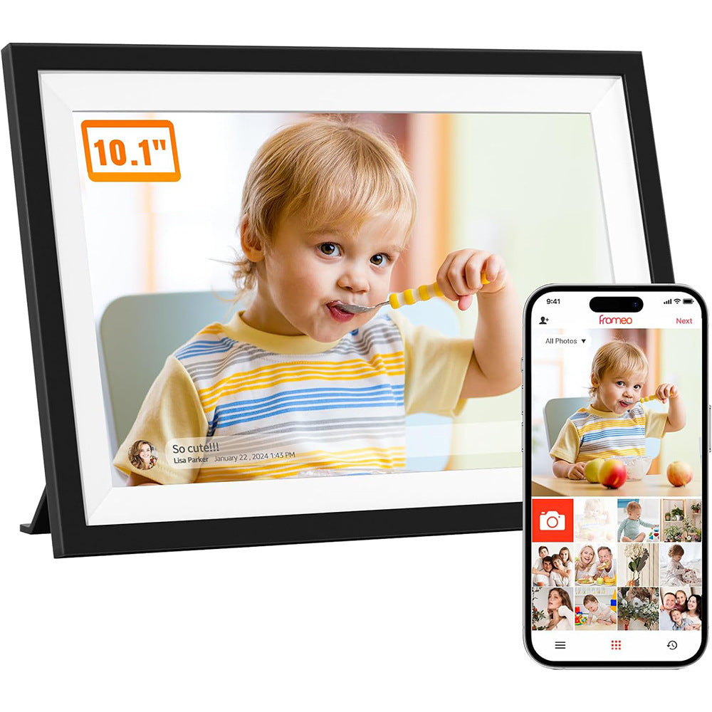 Ellie Cloud Photo Frame-Wifi Smart-Touch remote control APP