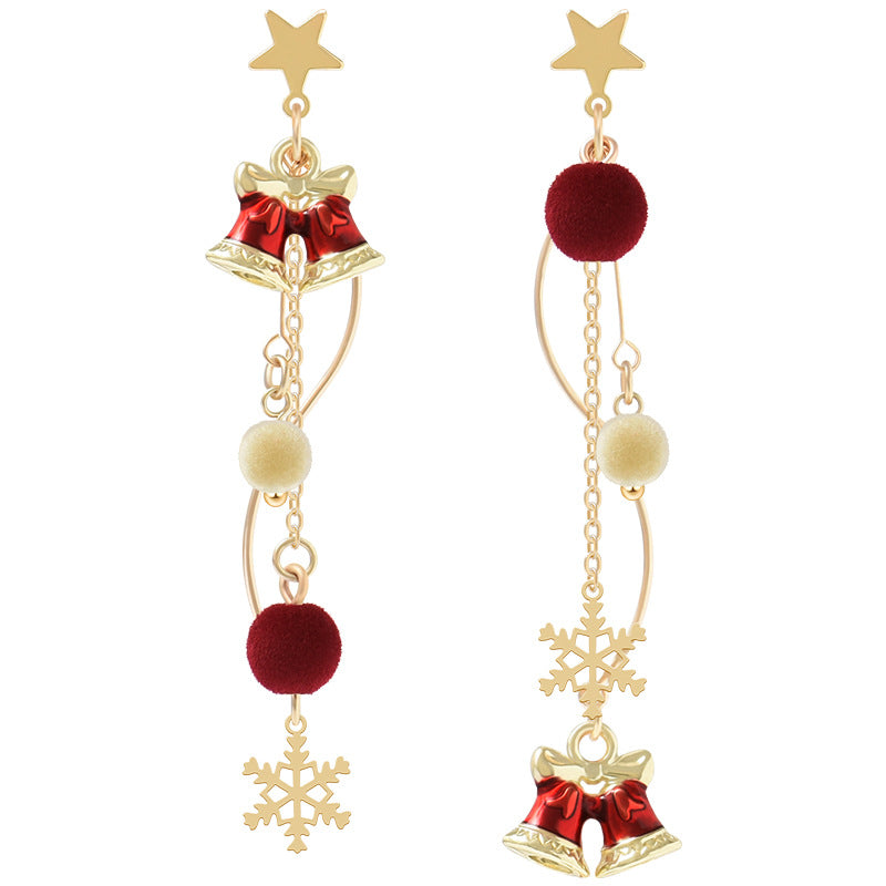 Aubrey Christmas Bell Earrings