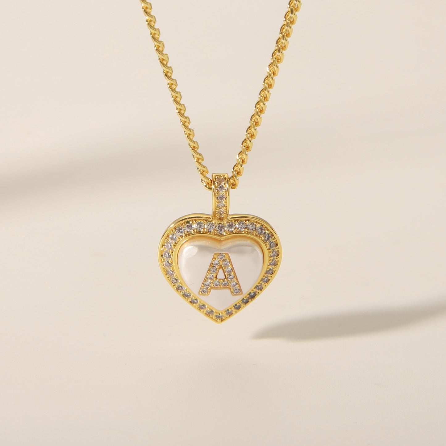 Heart Letter Necklace