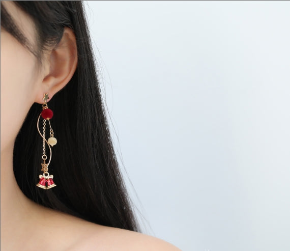 Aubrey Christmas Bell Earrings