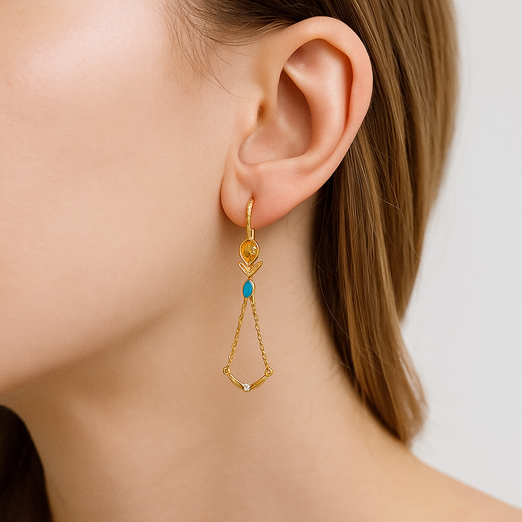 Wings of Serenity Earrings