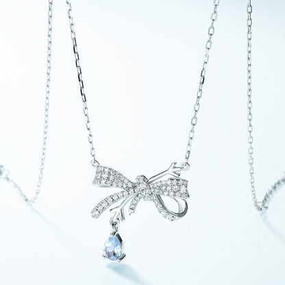 Scarlett Blue Topaz Necklace