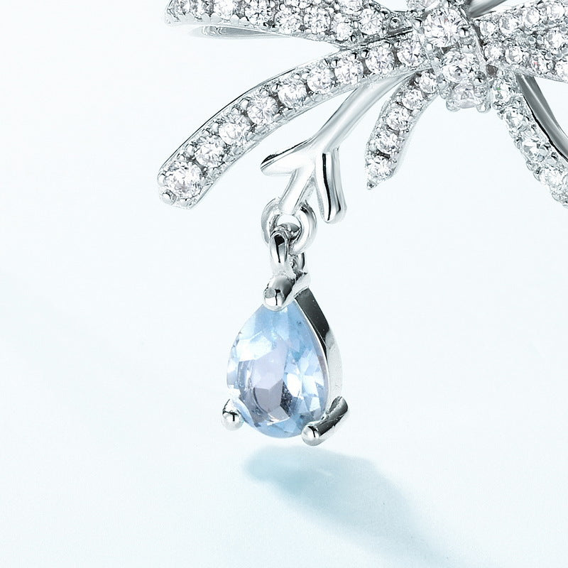 Scarlett Blue Topaz Necklace