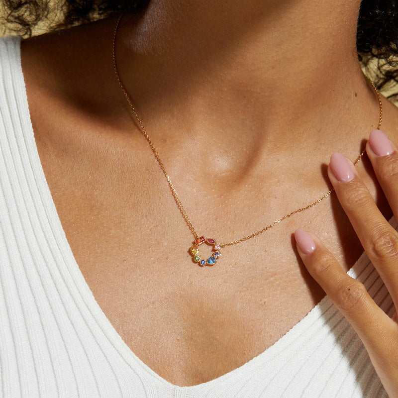 Candy Rainbow Colorful Necklace