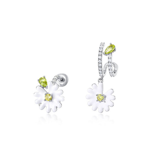 Daisy Peridot Earring