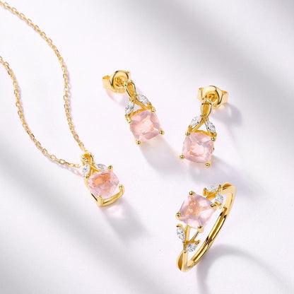 Amoret Rose-Quartz Necklace