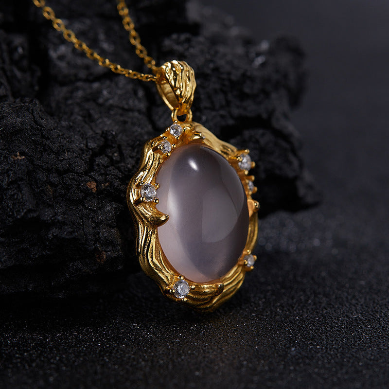 Rosé Aura Rose Quartz Necklace