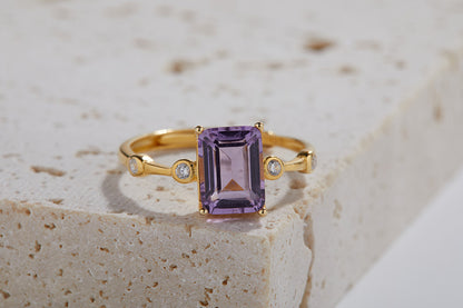 Solara Amethyst & Citrine Ring