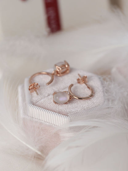 Bettina Moonstone Earring
