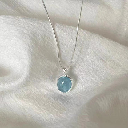 Molly Aquamarine Necklace